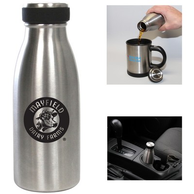 12oz. Stainless Steel Vacuum Water Bottle